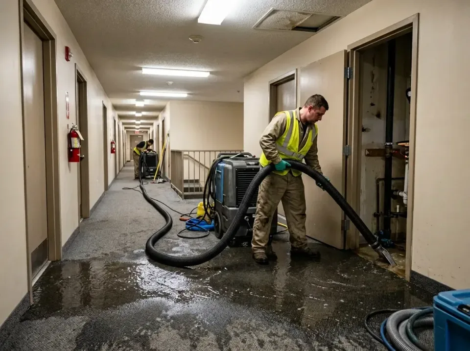 multi-unit-apartment-hallway-f-005 — frequently asked questions, Emergency Burst Pipe Water Extraction & Removal in Creve Co…